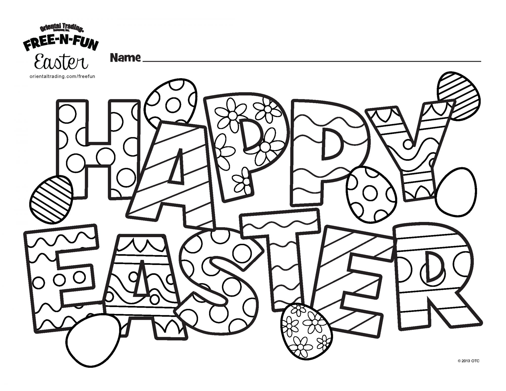 Kids Easter Coloring Contest - Staffing Partners Ohio