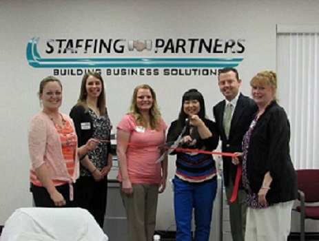 Wooster Staffing Partners' Ribbon Cutting